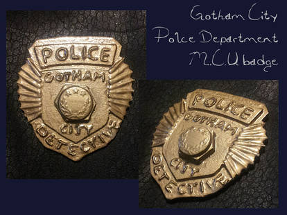 DC COMICS - Gotham City Police - MCU badge