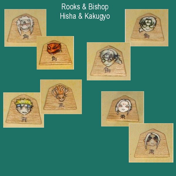 Naruto Shogi - Rooks, Bishops