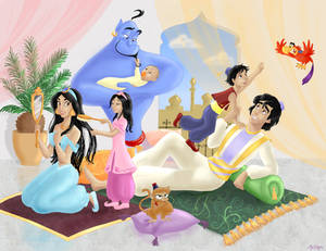 Aladdin's Little Family
