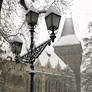 Castle, Snow, Mist