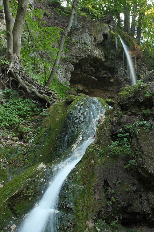 The 'Two-Storeys' Lillafured Waterfall