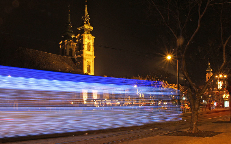 The Tram Sped Past