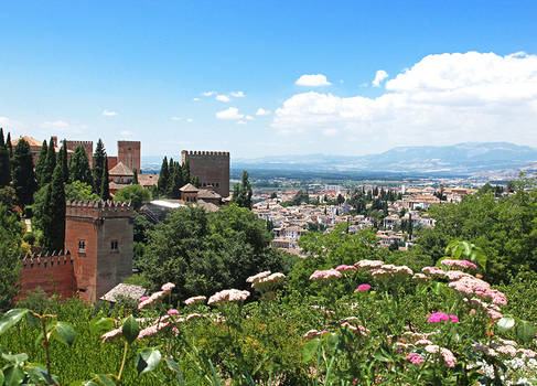 View From the Alhambra's Gardens