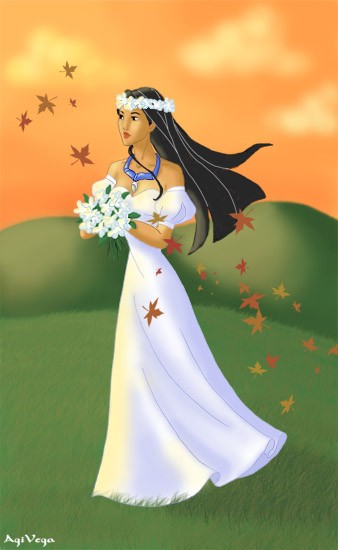 Pocahontas the bride