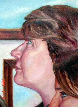 Family Portrait detail - Mom