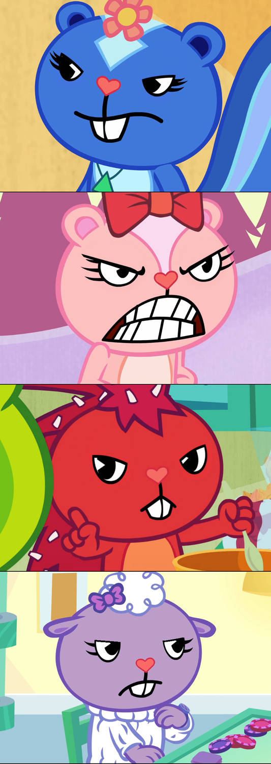 Angry HTF Girls by roquemi on DeviantArt