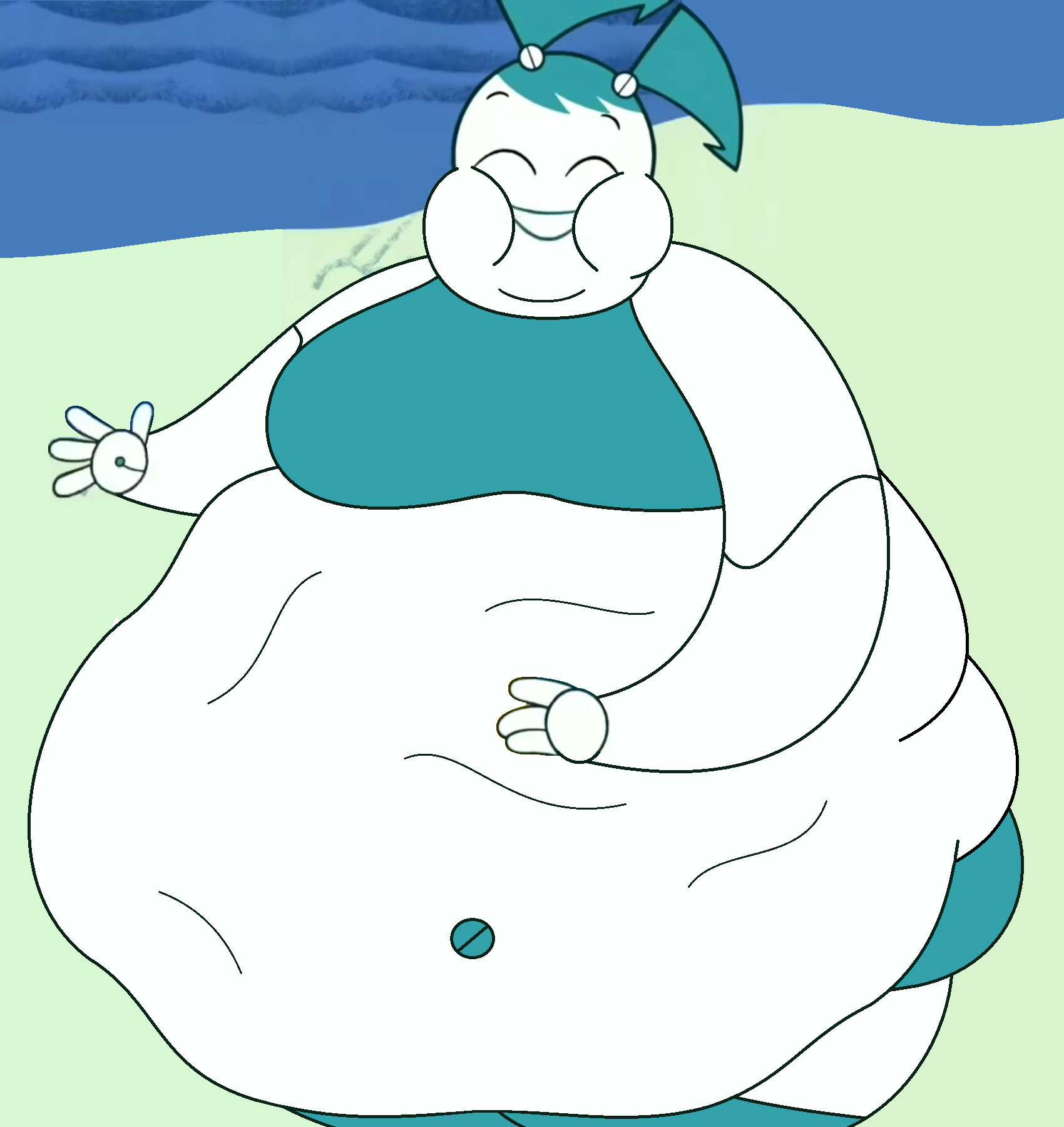 Fat Deviantart Robot A Robot Too Soft, Flabby and Obese by roquemi on DeviantArt