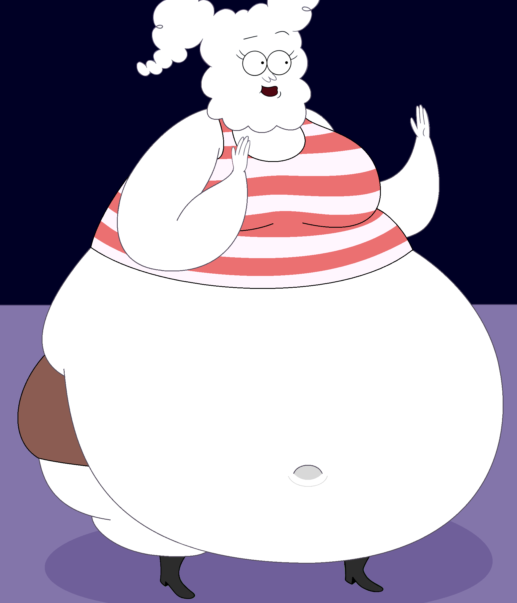 Complete Cj Is Very Fat Round And Chubby By Roquemi On Deviantart