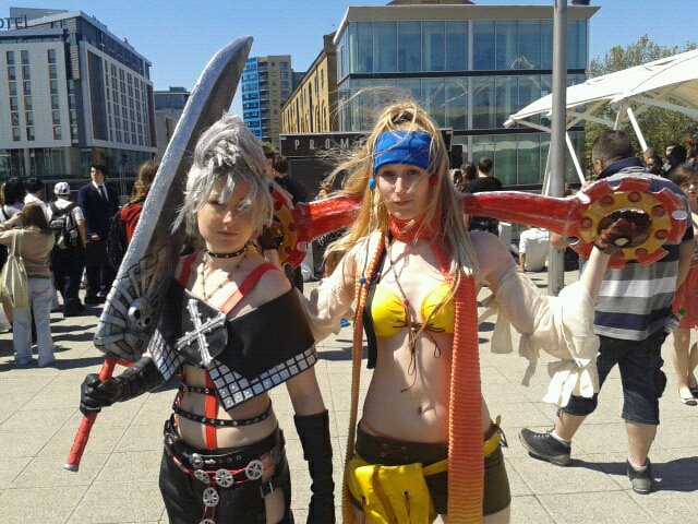 Rikku and Paine