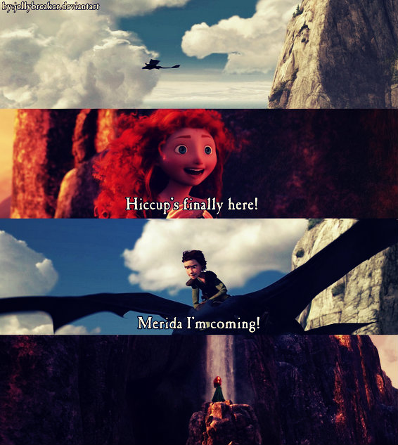 Here comes Hiccup!