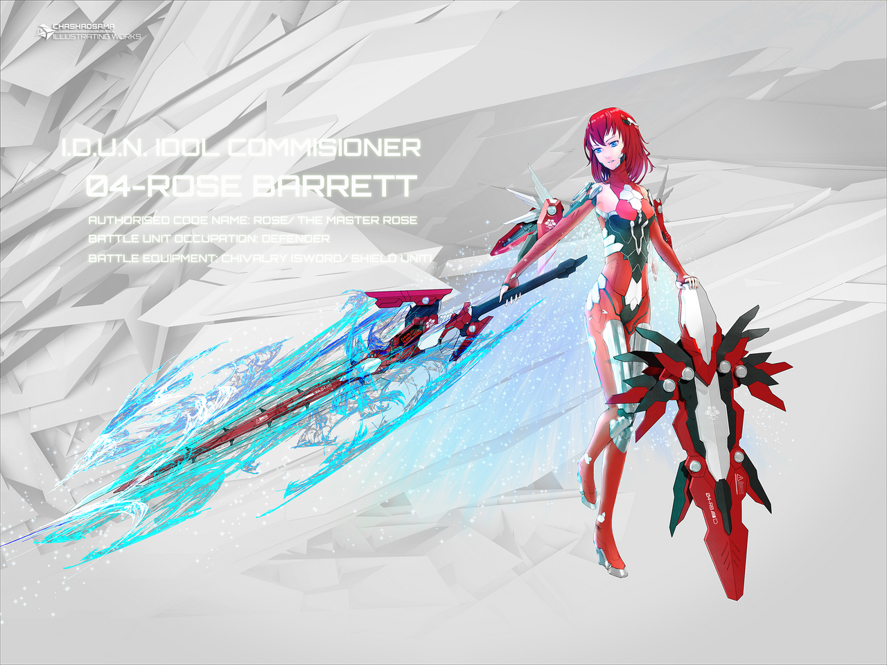 Revdol Rose Barrett from ReVdol! by chashaosama on DeviantArt