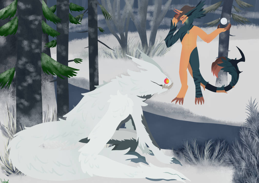 Gift - Frost Forest by lina1313 Gift - Frost Forest by lina1313
