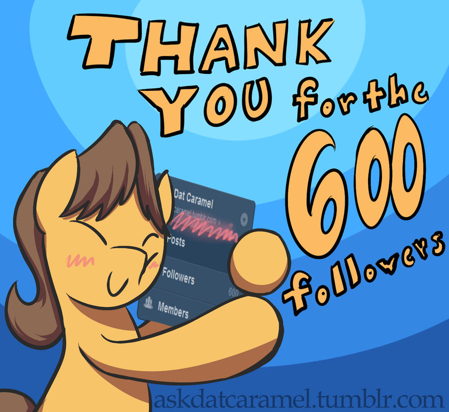 Ask 600 Deviantart Ask Dat Caramel: 600 followers! by NekoCrispy on DeviantArt