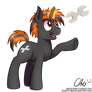 :Commission: Metal Pone