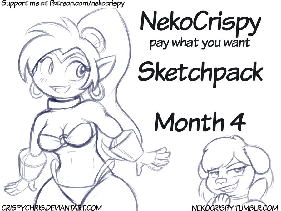 Pay what you want Sketchpack (Month 4)