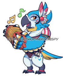 Kass Acrylic Stand/Sticker Design