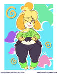 :Commission: 80's Isabelle