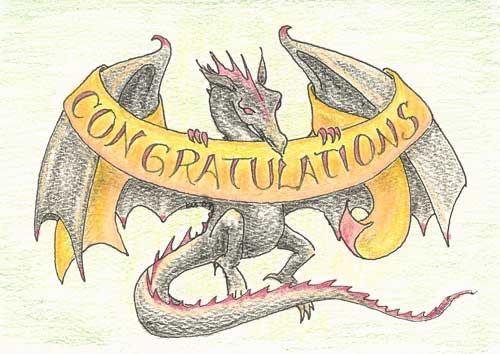 Draconic Congratulations