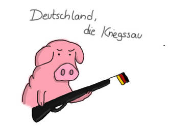 Deutschland, die Kriegssau