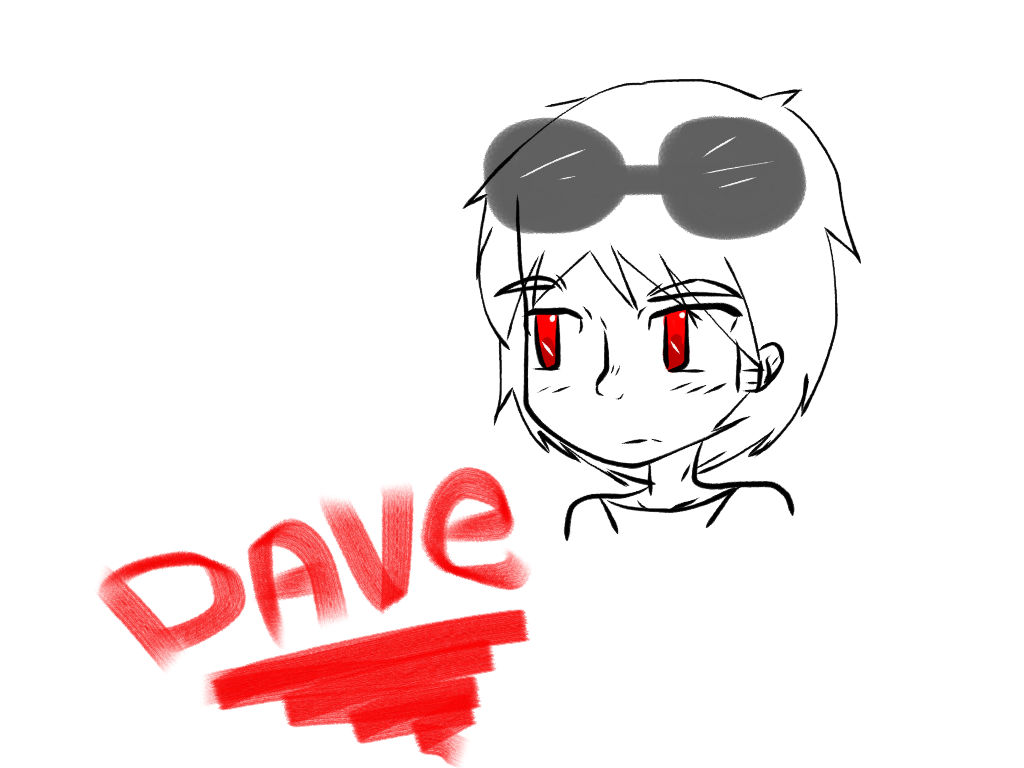 dave strider doodle