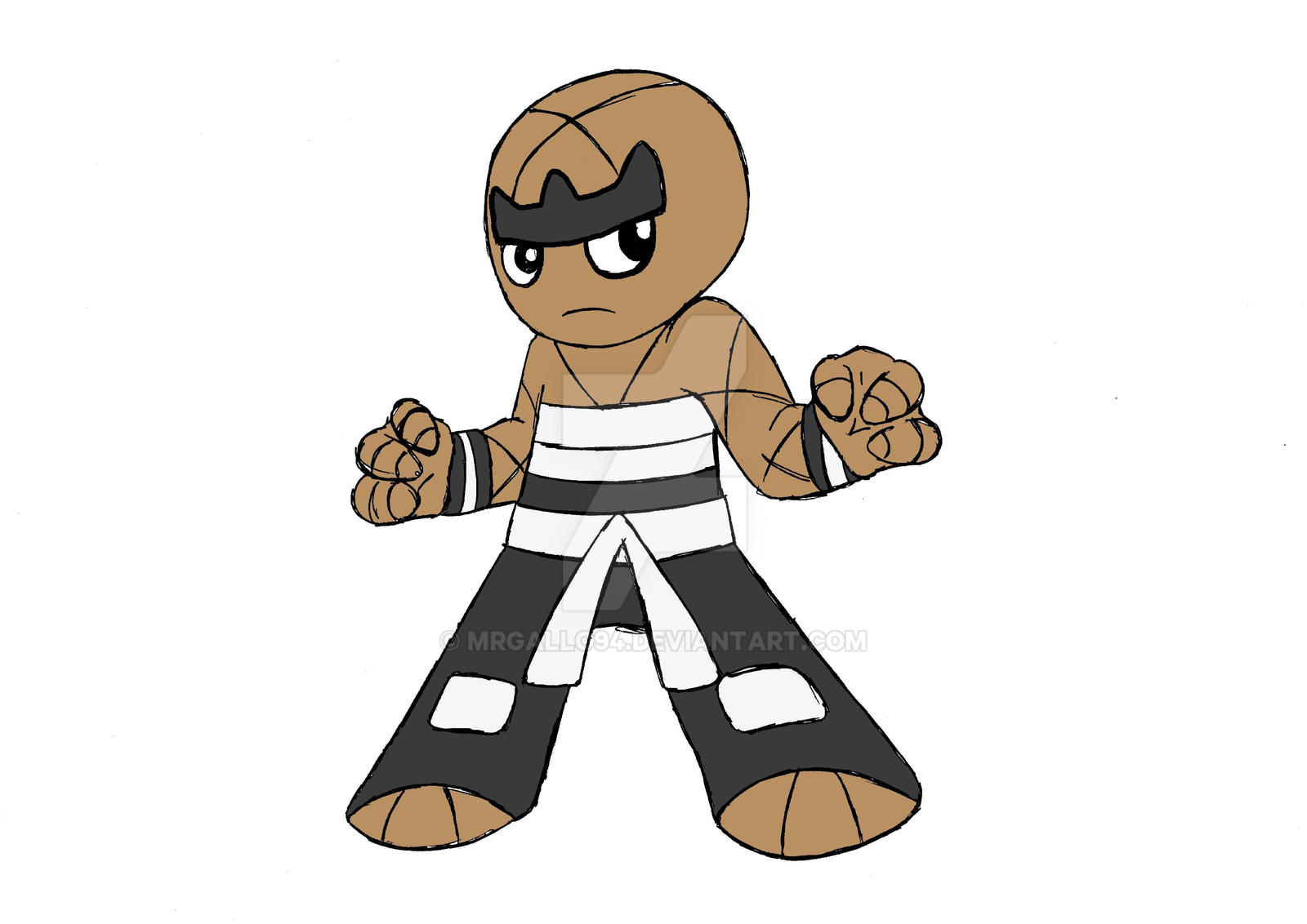 Throh / Sawk Pre Evolution Fakemon by MrGallo94 on DeviantArt