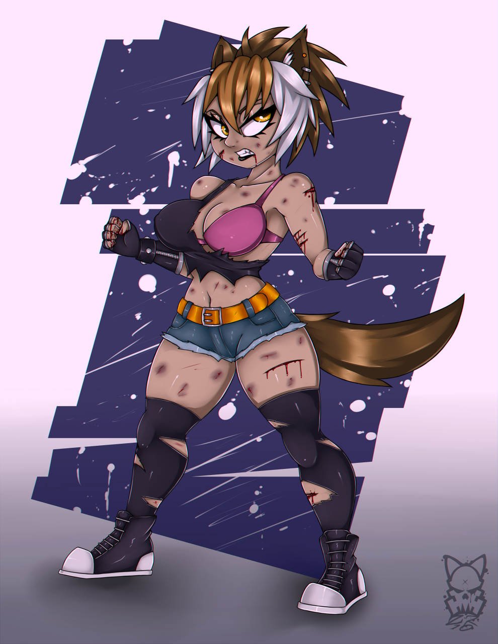 Tough Wolf Girl