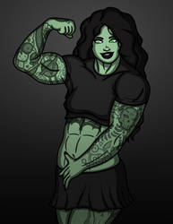 Goth Rock She-Hulk