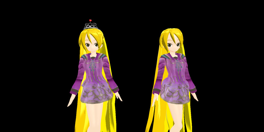 MMD Model Rapunzel