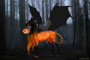 Spooky Horse Adopt- open