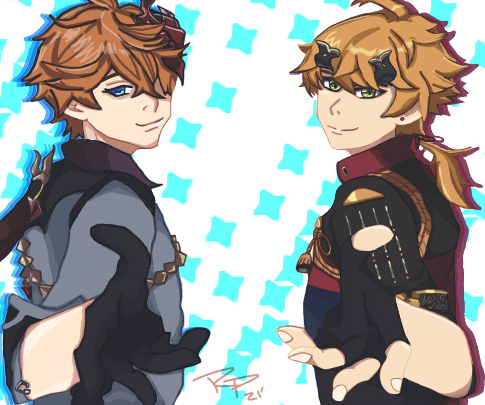 Childe And Thoma by animegirlp on DeviantArt