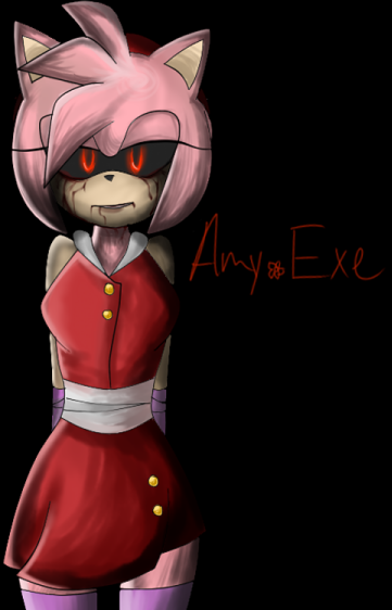 Sonic.EXE and Amy Rose on Sonamy-EXE-fans - DeviantArt