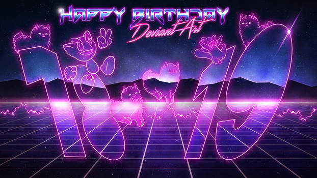 DA19th Birthday - Happy Birthday DeviantArt!