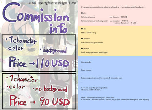 Commission info[OPEN]