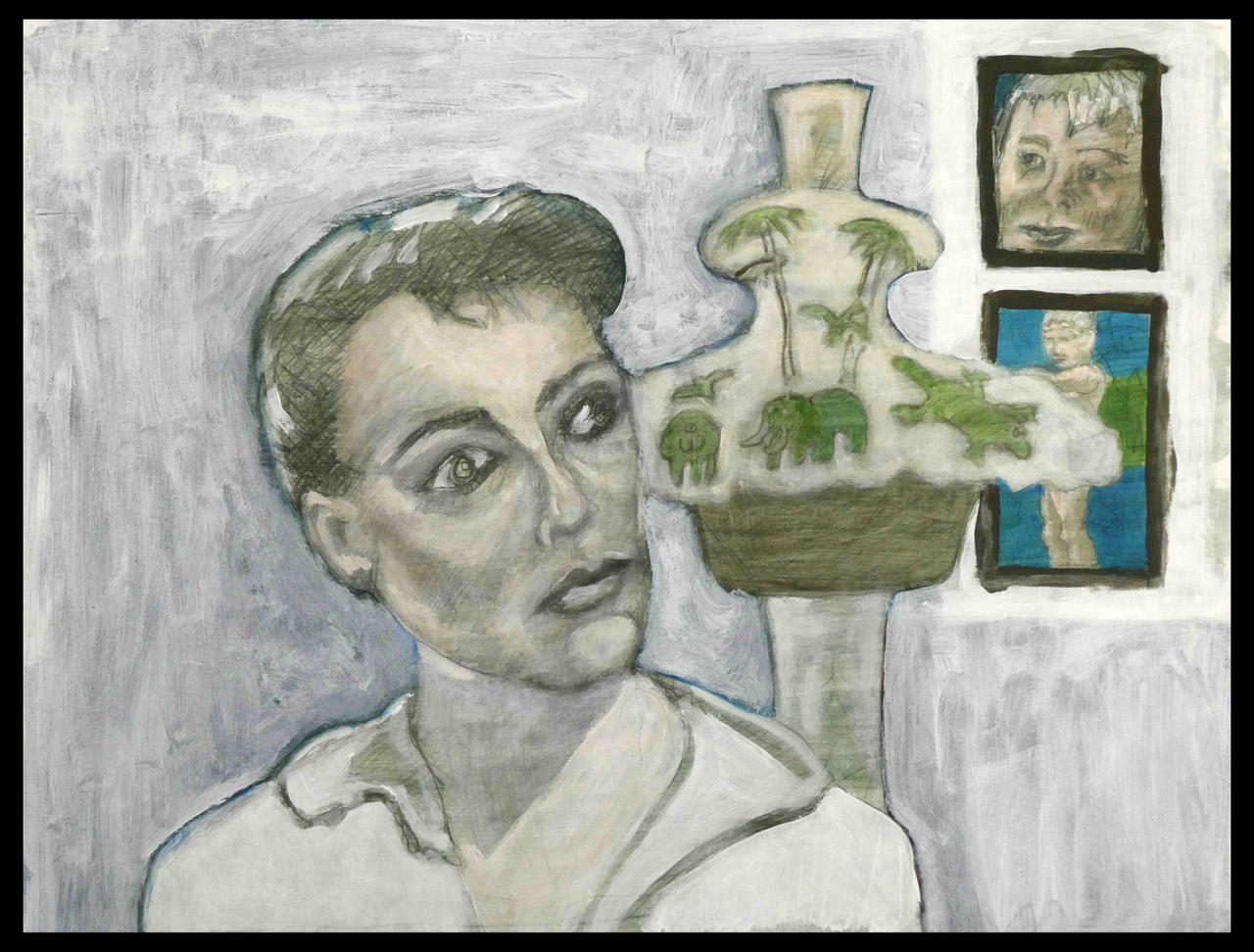 Woman In Interior Unfinished 2022 by Frebnedzo on DeviantArt