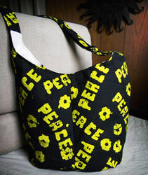 Green Peace Hobo Bag .2.