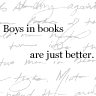 boys in books...