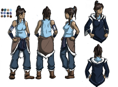 Avatar Korra Turnaround