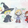 Chibi Magic Trio