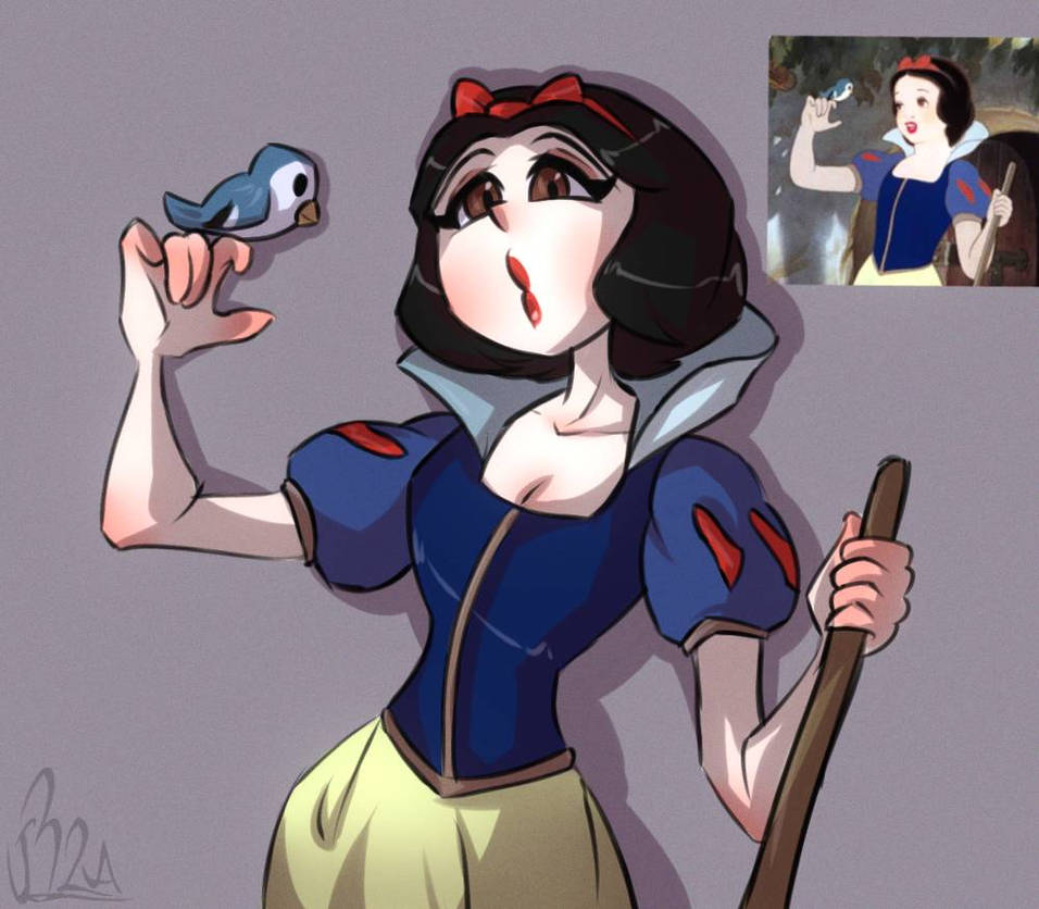 FanArt de (Blanca Nieves) by cuya6682 on DeviantArt