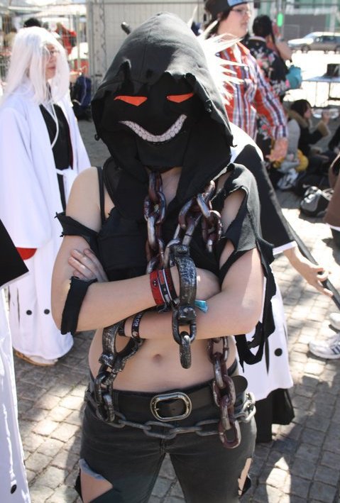 Scared Cosplay Disturbed Cosplay by SniperSunny on DeviantArt