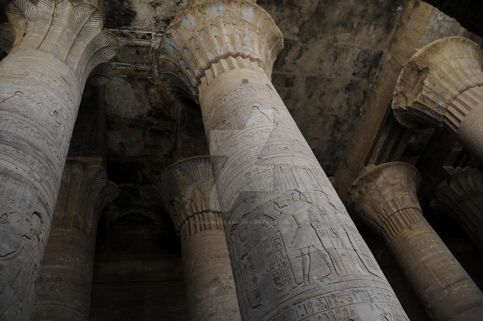 Horus Ceiling and Columns