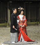 Wedding at Meiji Jingu Shrine