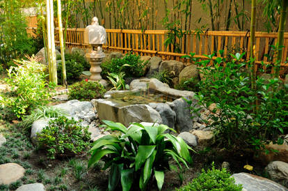 Japanese Garden and Pool