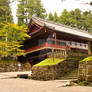 Red Temple in Nikko Forest