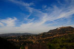 Shuttle Endeavor, T-38's, and Hollywood Sign by AndySerrano