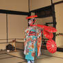 Red Hat Dancer and Japanese Home