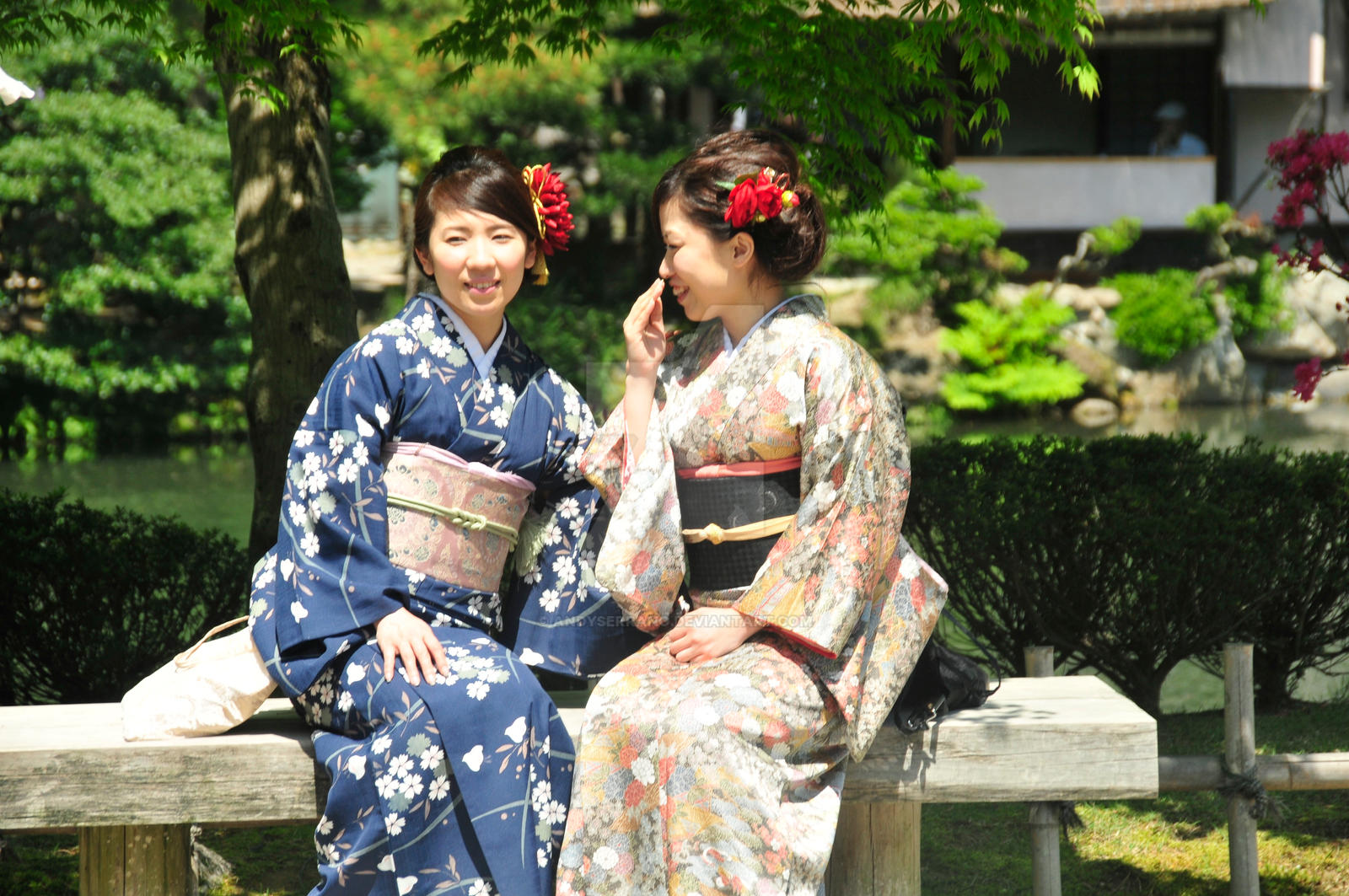 Two Women Sharing