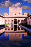 Nasarid Moorish Palace in Alhambra Spain by AndySerrano