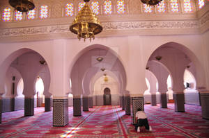 Praying in the Mosque