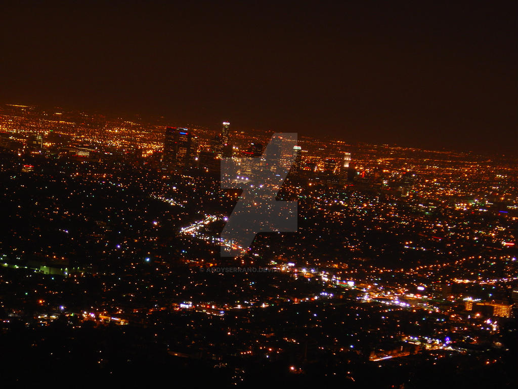 Night-time Los Angeles